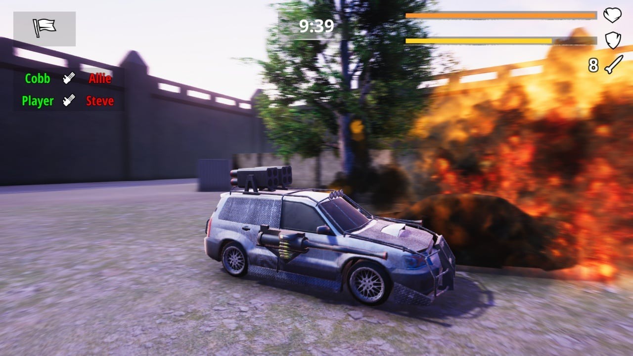 撞击赛车