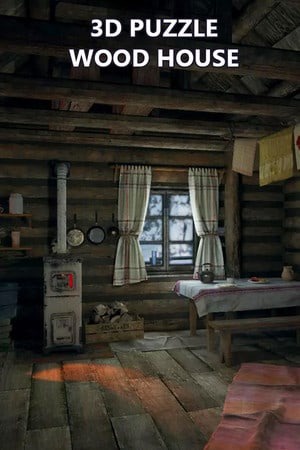 3D拼图木屋
