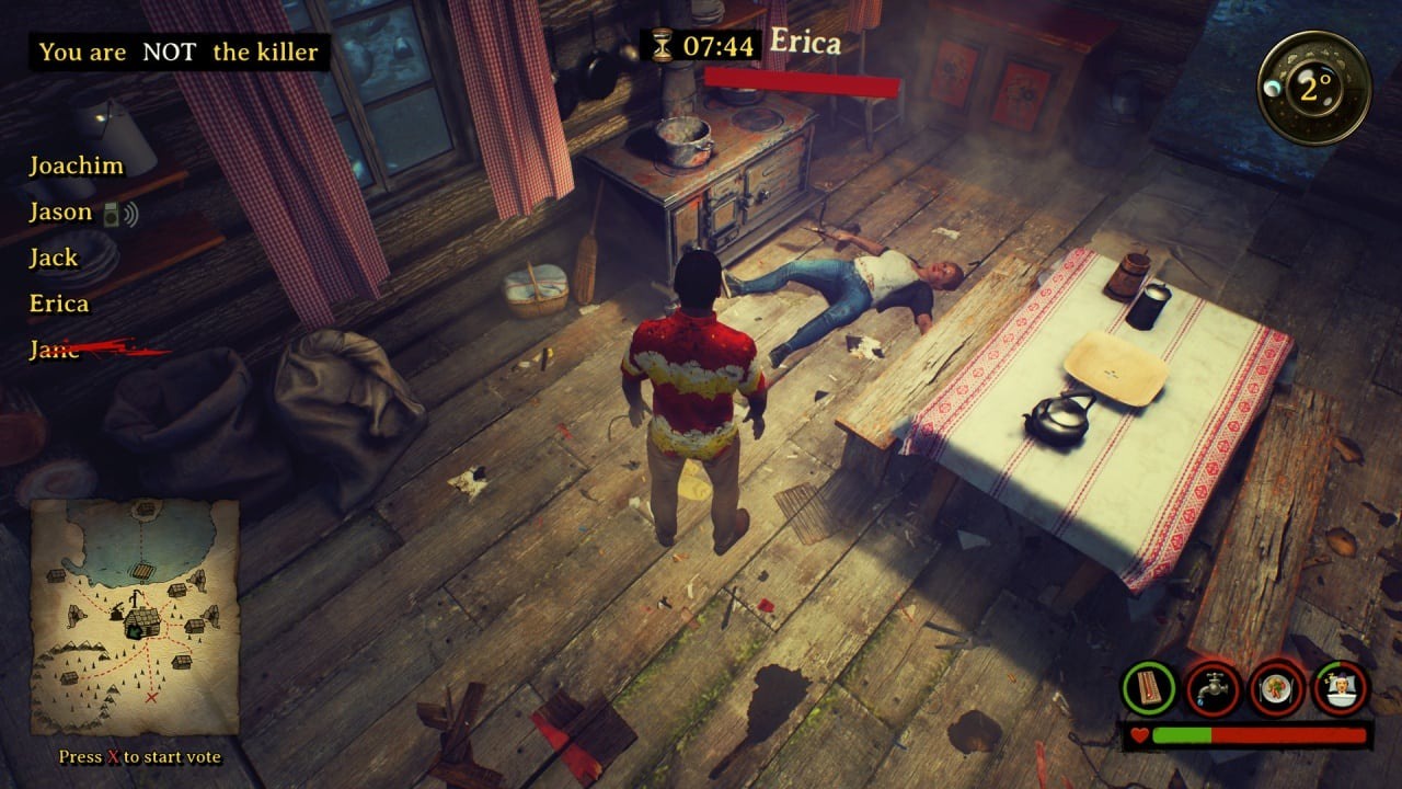Killer in the cabin