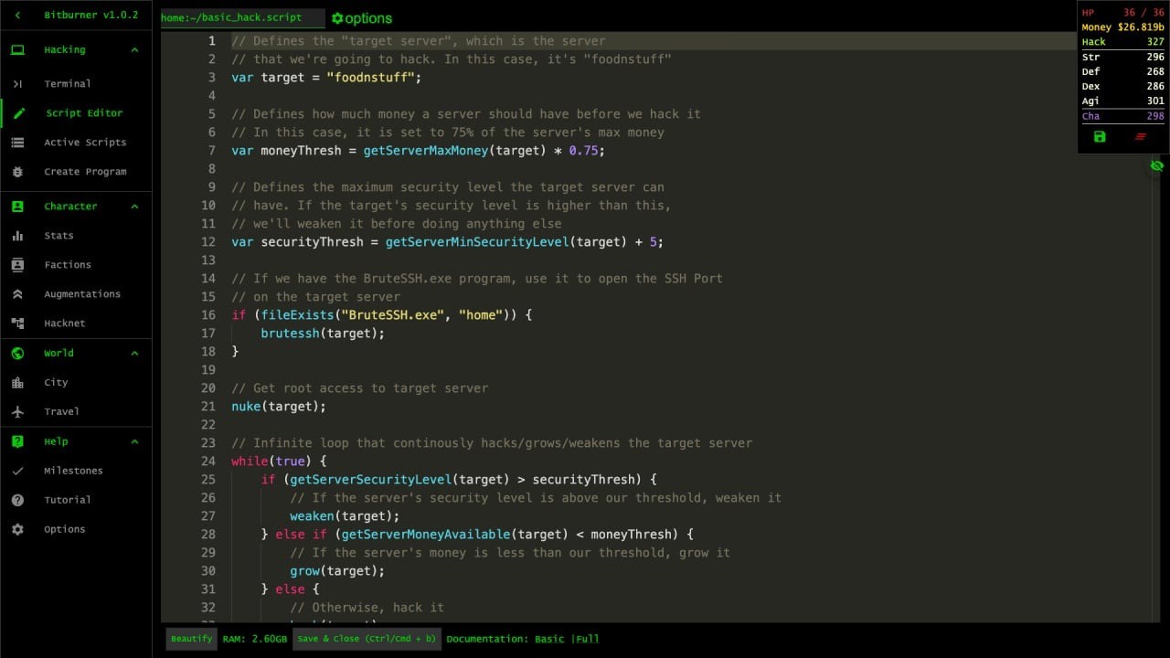 Bitburner