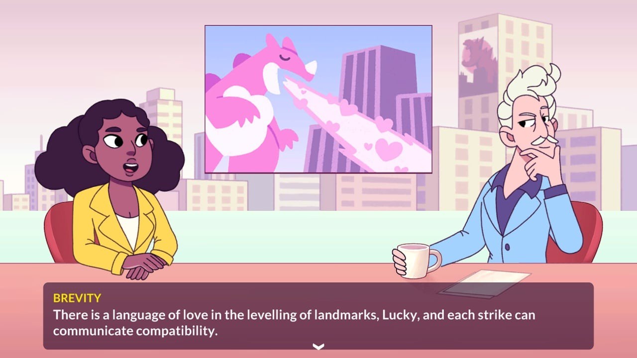 怪兽恋爱模拟游戏《Kaichu - The Kaiju Dating Sim》