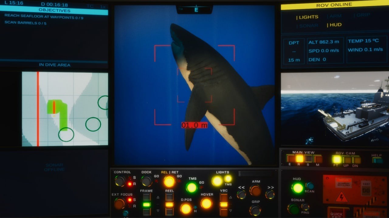 subROV : Underwater Discoveries