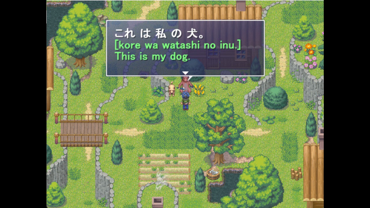 Learn Japanese RPG: Hiragana Forbidden Speech