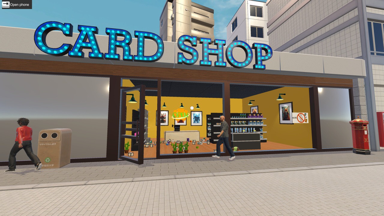 TCG多人卡牌商店模拟器