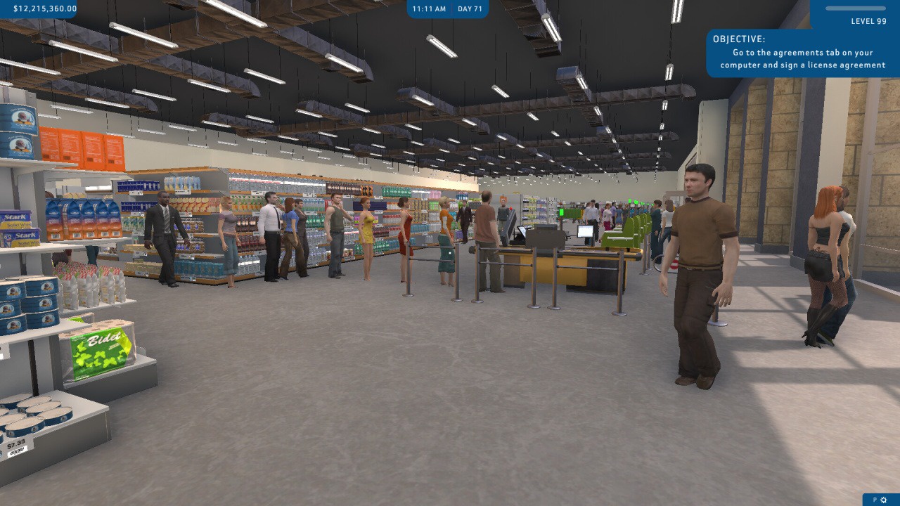 Hypermarket Simulator
