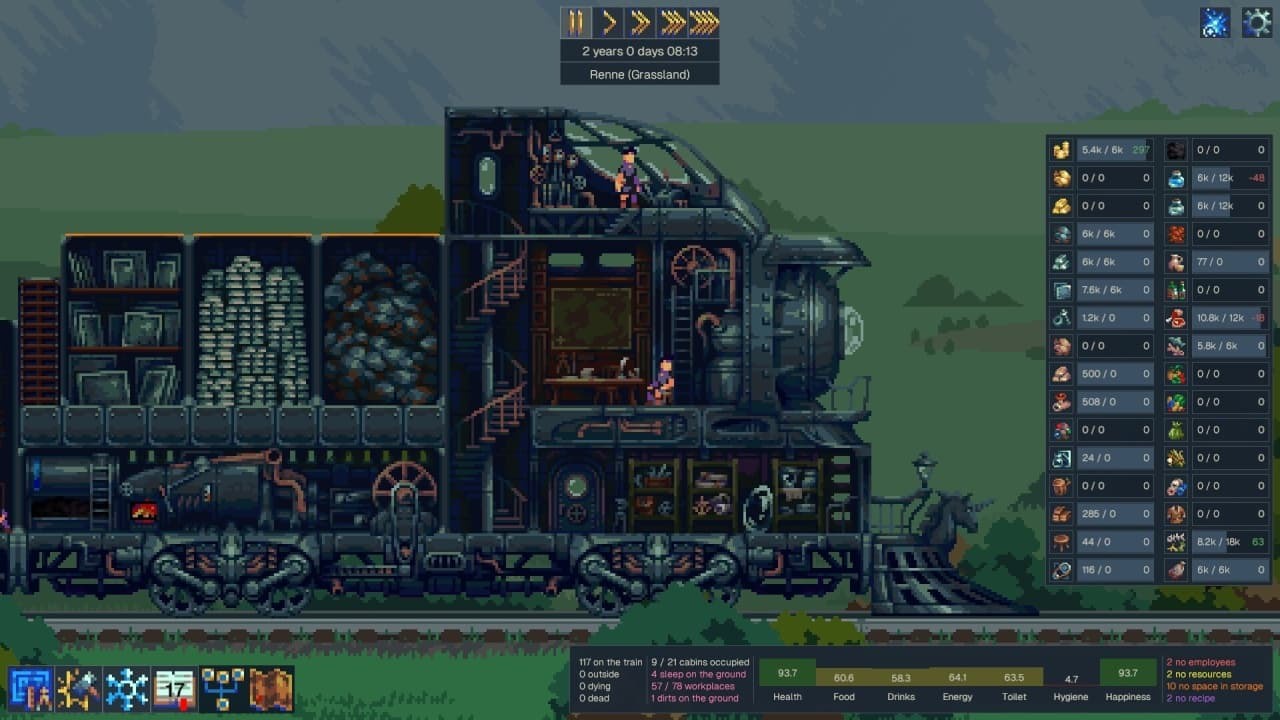 Steel Artery: Train City Builder