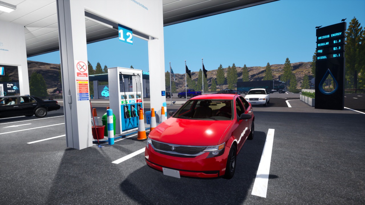 Rest Area Simulator