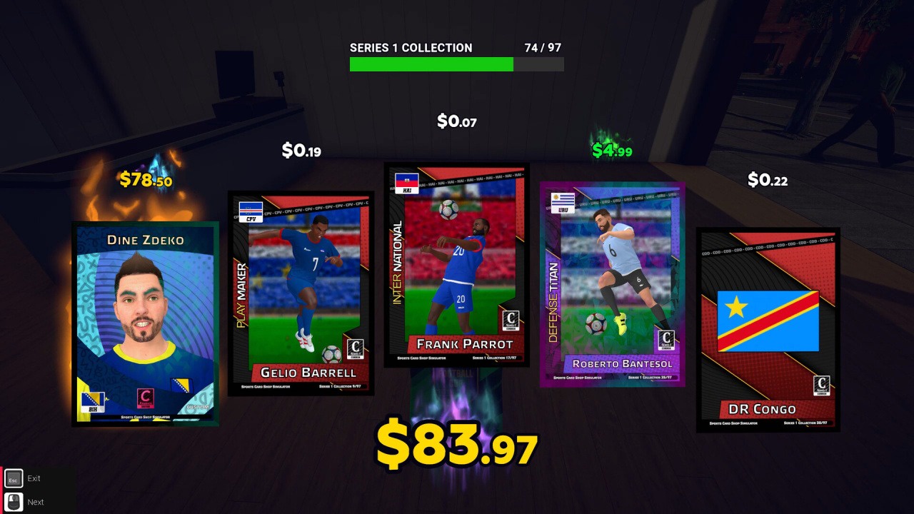 Sports Card Shop Simulator (球星卡牌店模拟器)